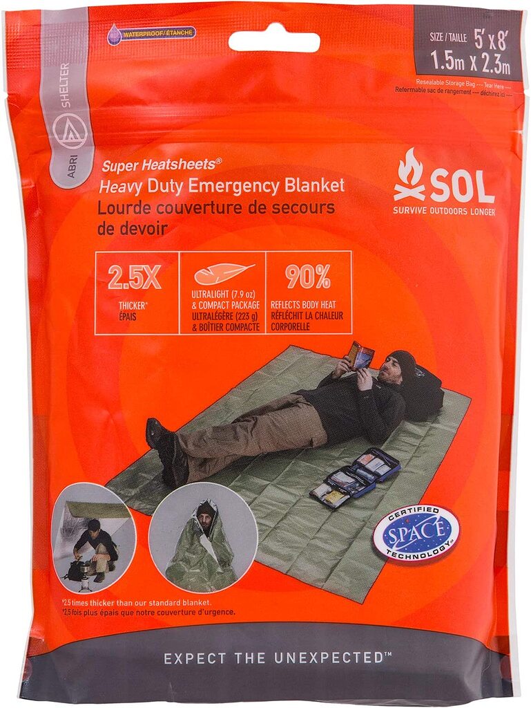 Lightest emergency online blanket